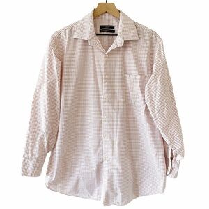 GEOFFREY BEENE Men’s Fitted Long Sleeve Dress Shirt